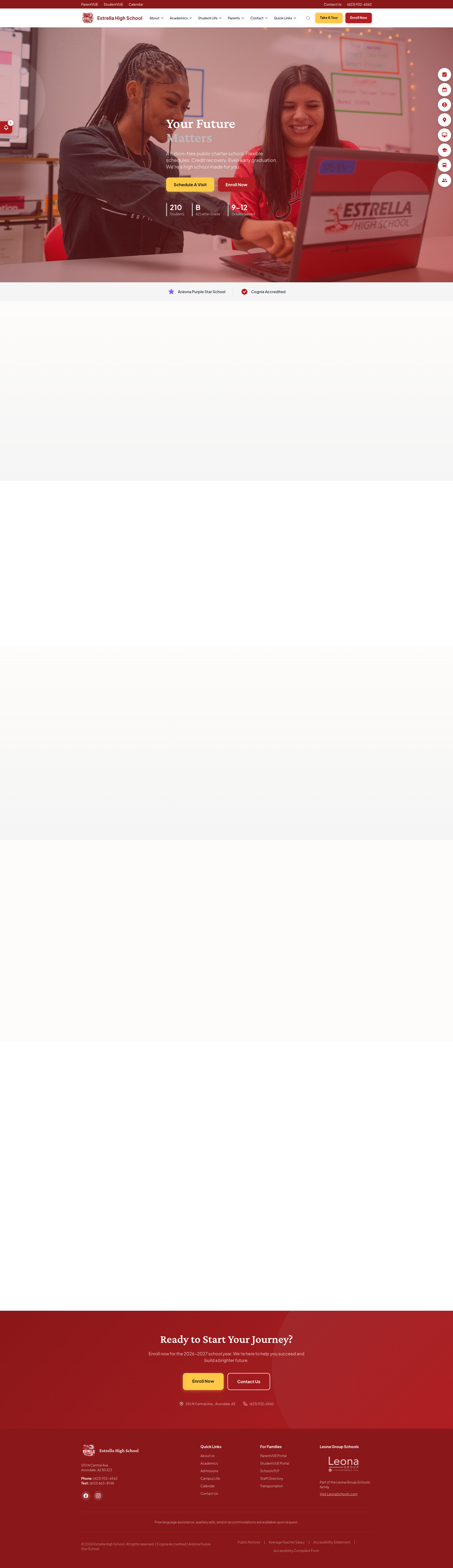 SWS Estrella Homepage